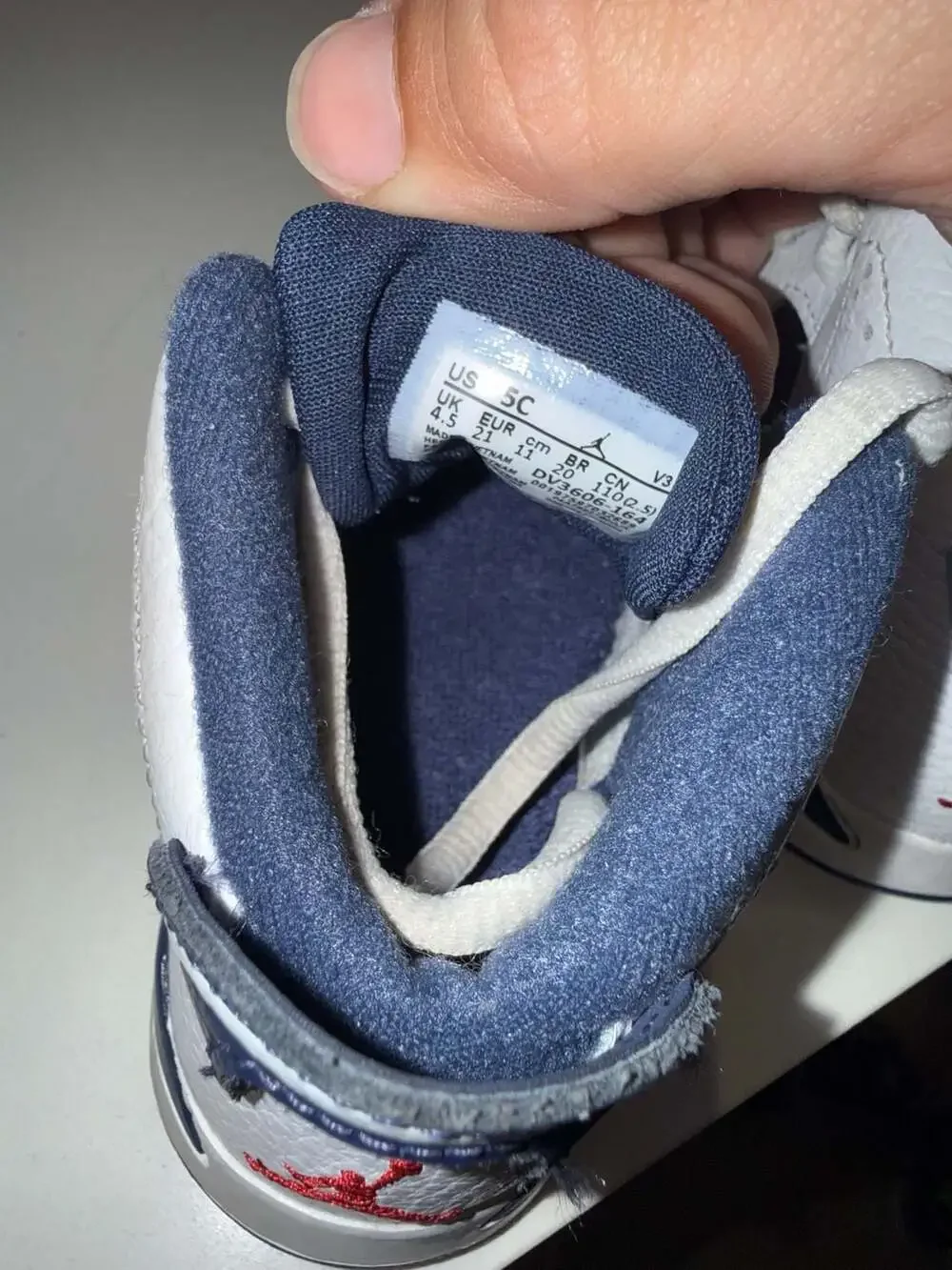 Jordan 6 Retro Midnight Navy Toddler Size 5C